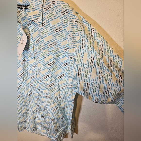 Foo and foo/fooandfoo use only mens button-down long sleeve - large - Picture 11 of 15